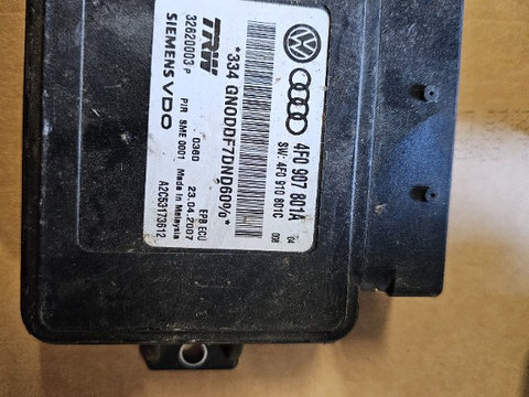 Calculator frana 4F0907801A Audi A6 (4F2, C6)