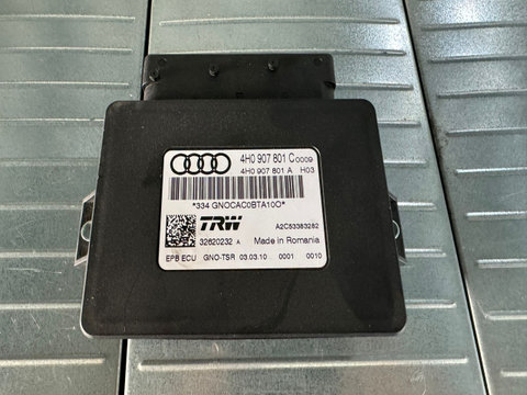 Calculator frana de mana Audi 4H0907801 4H0907801 Audi A8 D4/4H [2010 - 2014] Sedan 4.2 TDI quattro tiptronic (350 hp)