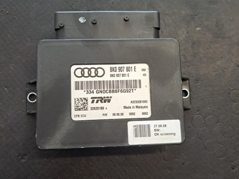 Calculator frana de mana Audi A4 A5 Q5 - COD 8K0907801E