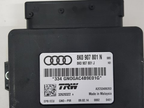 Calculator frana de mana Audi A4 B8 8K0 907 801 N / 8K0907891N
