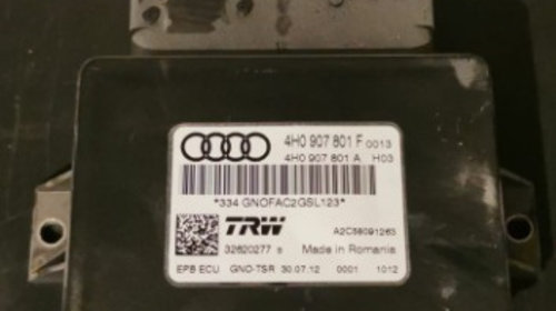 Calculator frana de mana Audi A6 4G C7 c
