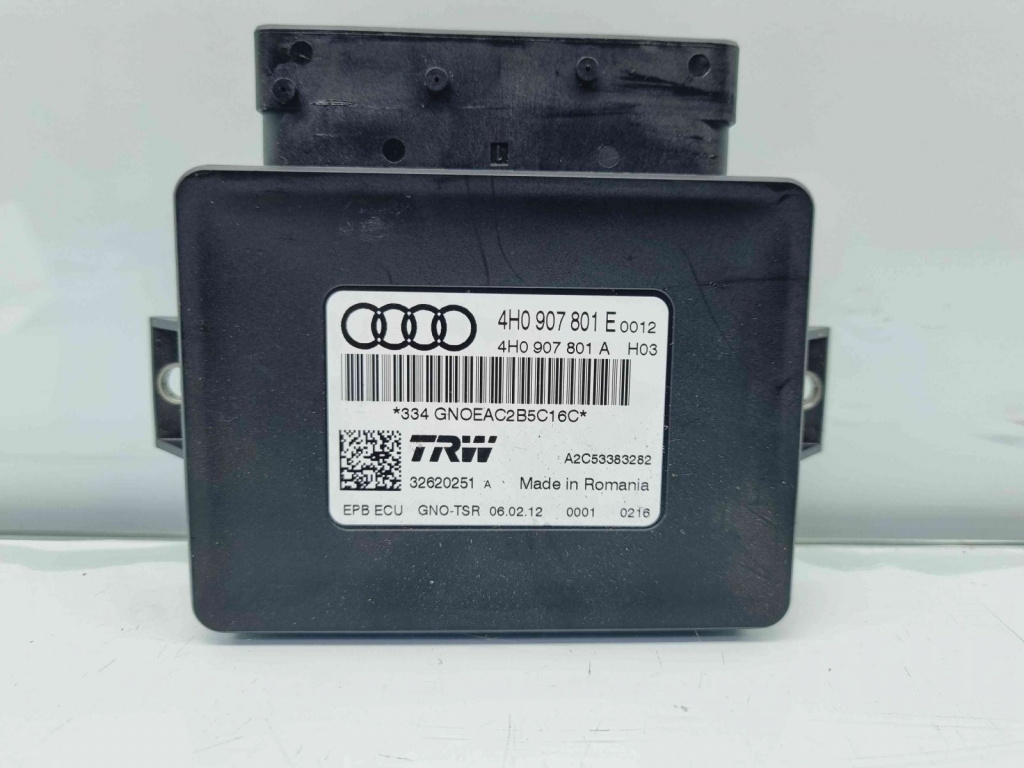 Calculator frana de mana Audi A6 (4G2, C7) S-line [Fabr 2012-2017] 4H0907801E 2.0 TDI CGLC 130KW / 177CP