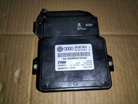 Calculator frana de mana Audi A6 C6, 2006, cod piesa: 4F0907801A