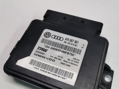 Calculator Frana de mana Audi A6 C6 4F0907801