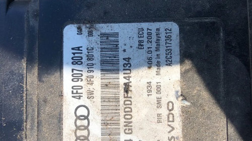 Calculator Frana de Mana Audi A6 C6 An 2