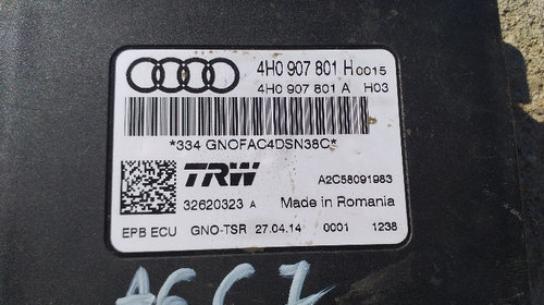 Calculator Frana De Mana Audi A6 C7 , Au