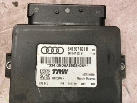 Calculator frana de mana, cod 8K0907801H, Audi A4 Avant (8K5, B8)