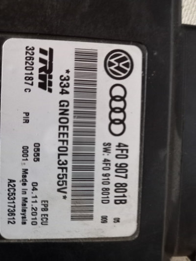 Calculator frana de mana electrica Audi A6 4F C6 4