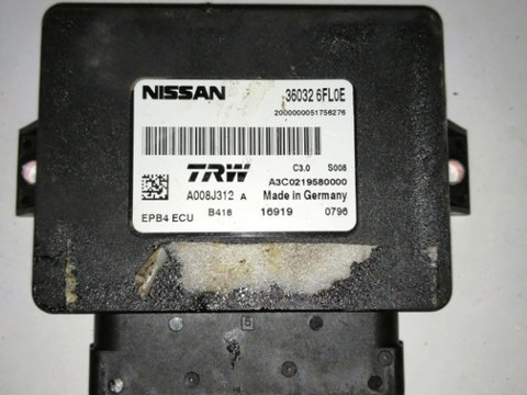 Calculator Frana De Mana Nissan Cod a3c0219580000