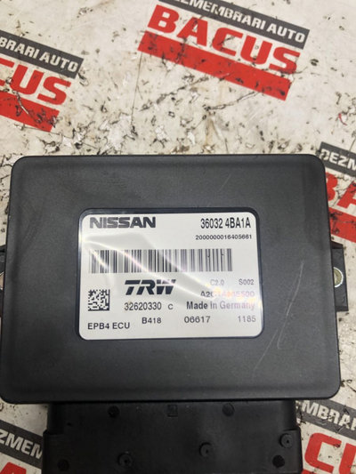 Calculator frana de mana Nissan Qashqai J11 cod 36