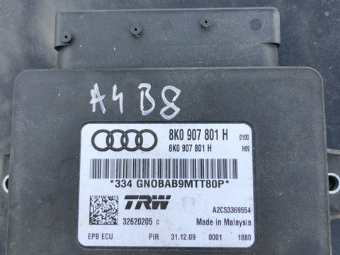 Calculator Frana De Mana / Parcare Audi A4 B8 A5 Q5 8K0907801H 2010