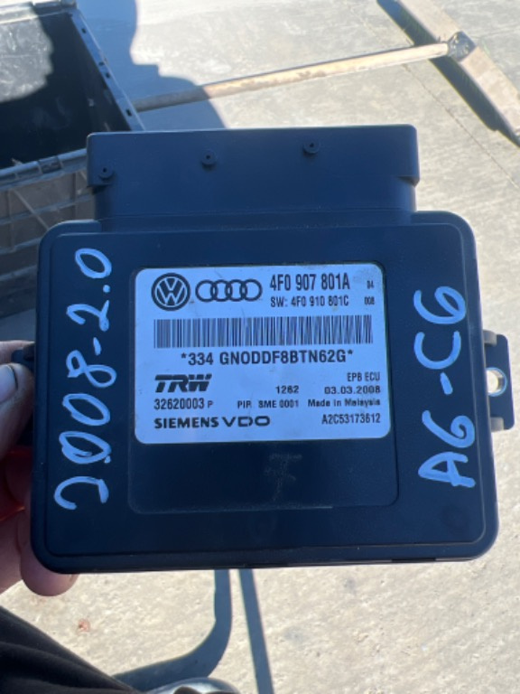 Calculator frana mana Audi A6 C6 - (2004-2008 ) 4F0907801A