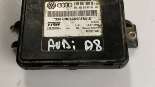 Calculator frana mana Audi A8 2002-2009 