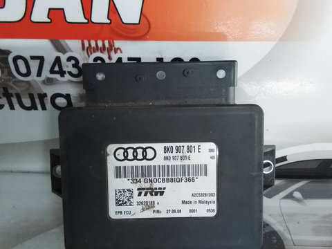 Calculator frana mana Audi Q5 2.0 Motorina 2012, 8K0907801E