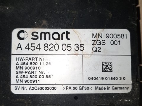 Calculator Imobilizator Smart cod A4548200535