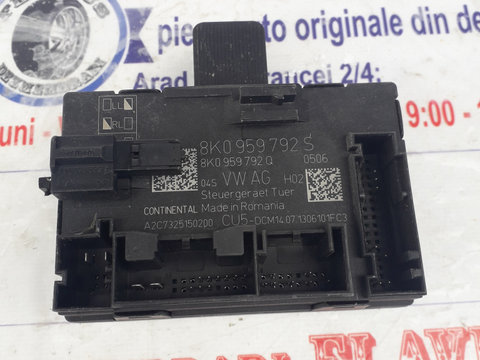 Calculator inchidere ușa fata st Audi A4 an 2007 cod 8k0959792S