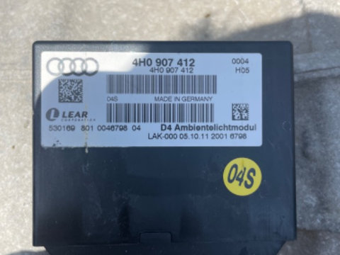 Calculator Lumini Ambientale Audi A8 4H Ambilight 4H0 907 412