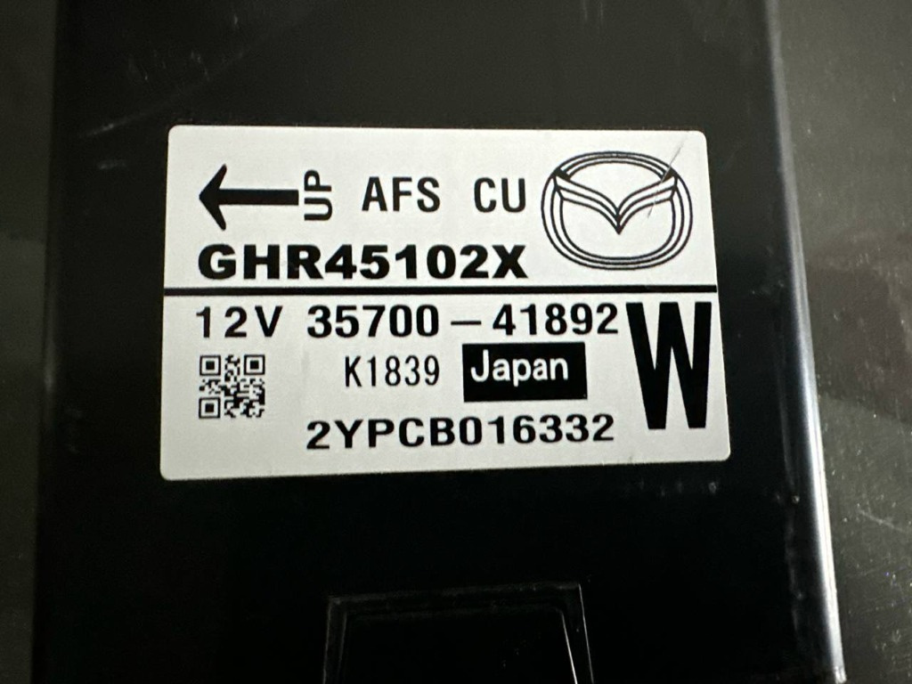 Calculator lumini GHR45102X MAZDA 6 Seda