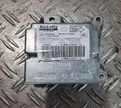 Calculator / Modul airbag 9665396680 Citroen C4 Pi