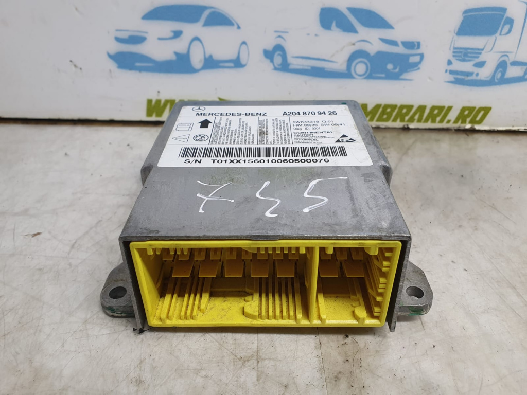 Calculator modul airbag A2048709426 Mercedes-Benz 