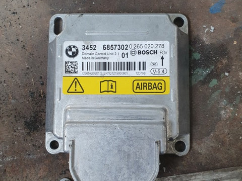 Calculator / Modul airbag Bmw Seria 5 F10 cod: 0265020292 3452 6850783