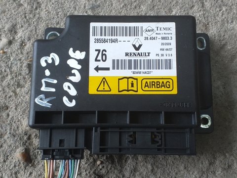 Calculator , modul airbag Renault Megane 3 Coupe cod : 285584194R