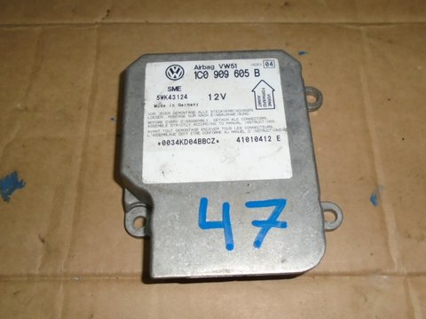 Calculator, modul airbag VW Passat B5, 1C0909605B, 1C0909605C