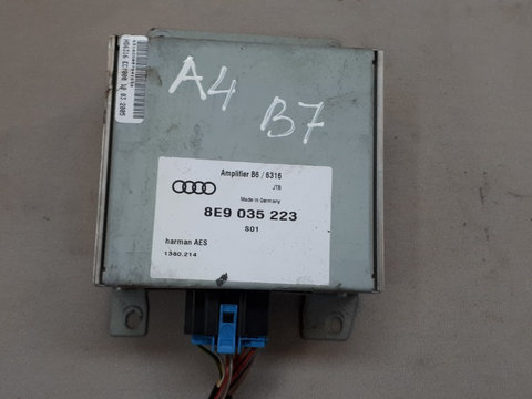 Calculator / Modul Amplificator Sunet Audi A4 B7 ( 2004 - 2008 ) 8E9035223