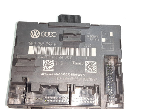 Calculator / Modul Audi A4 B8 (8K) 2007 - 2015 8K0959792H, 8K0959792D