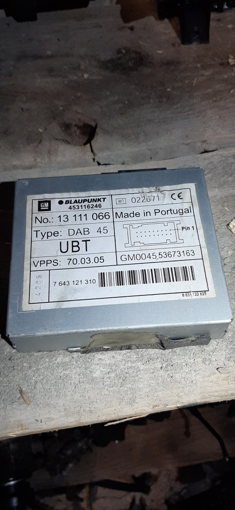 Calculator modul audio opel vectra cod: 13111066