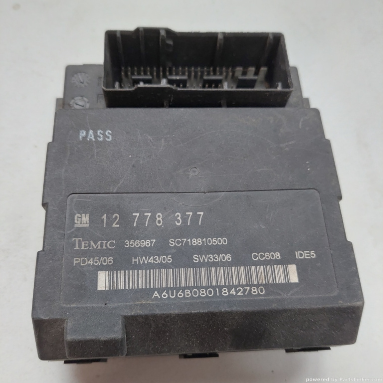 Calculator/Modul BCM SAAB 9-3 (YS3F) [ 2002 - 2015 ] OEM 12778377