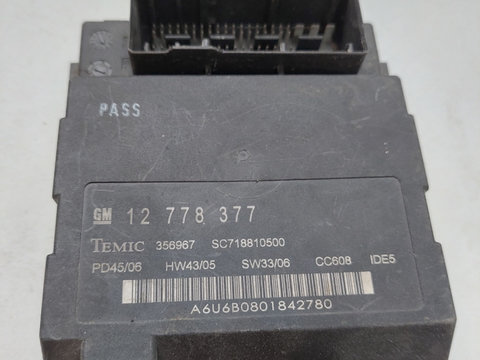 Calculator/Modul BCM SAAB 9-3 (YS3F) [ 2002 - 2015 ] OEM 12778377