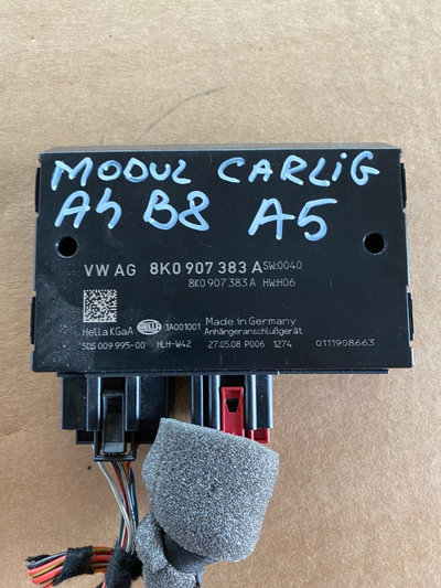 Calculator / modul carlig remorcare Audi A4 B8 A5 