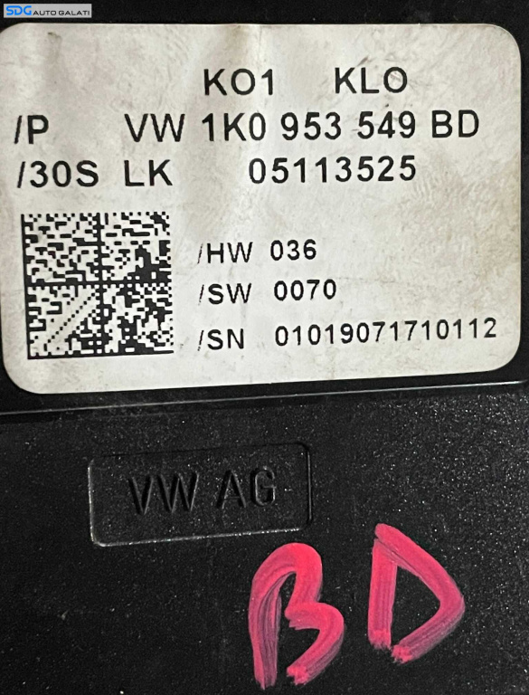 Calculator Modul Coloana Volan Volkswage