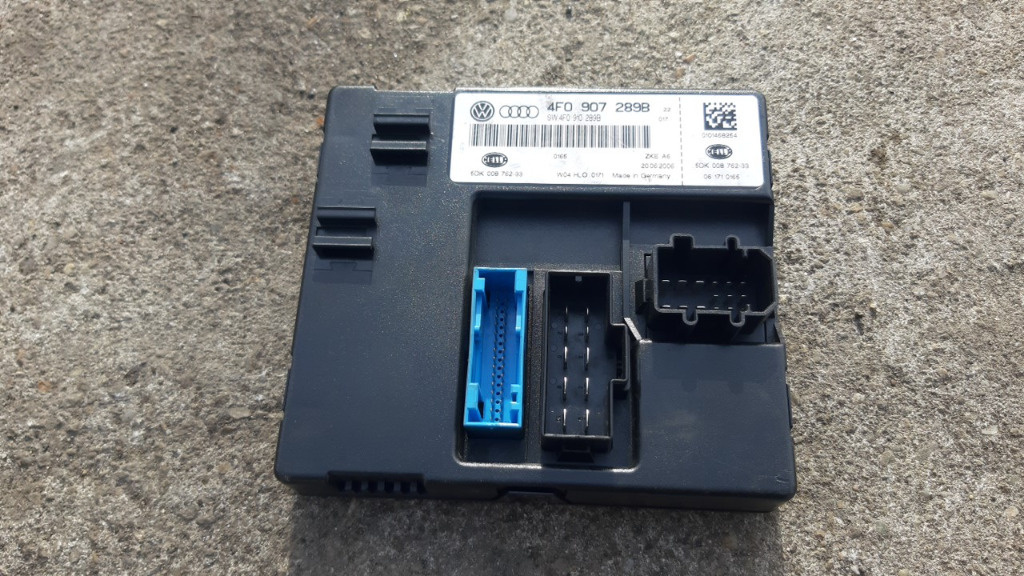Calculator modul confort 4f0907289b/729/289g/289j audi a6-c6