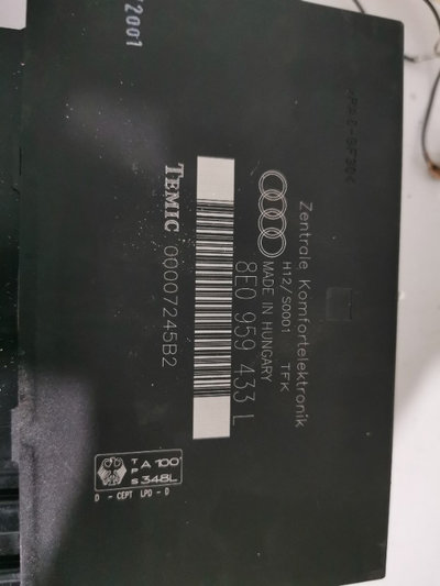 Calculator Modul confort audi a4 8e0959433 L 8e095