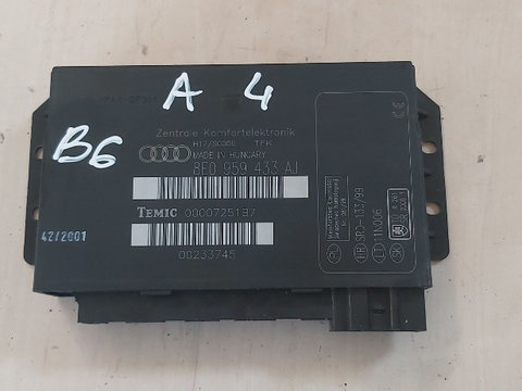 Calculator / Modul Confort Audi A4 B6 ( 2001 - 2004 ) 8E0959433AJ