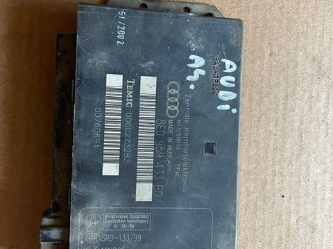 Calculator/modul confort Audi A4 B6 cod 8E0959433BD