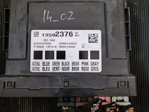 Calculator modul confort BCM Opel Insignia 13592376