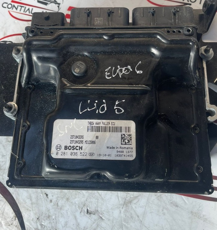Calculator modul ecu 1.5 dci k9k 872 237104329s 0281036522 Renault Clio 5