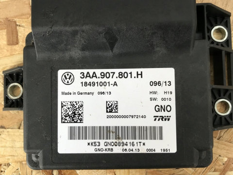 Calculator modul frana de mana VW passat CC facelift sedan 2013 (3AA907801H)