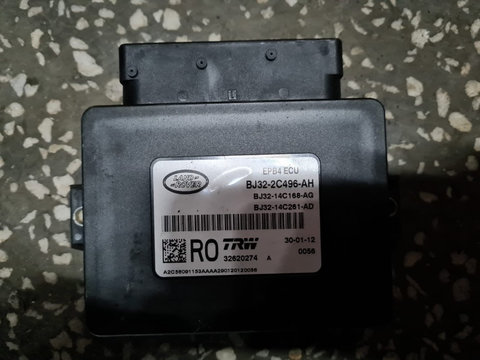 Calculator modul frana mana Range Rover Evoque cod BJ32-2C496-AH BJ32-14C261-AG BJ32-14C261-AD