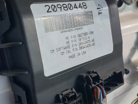 Calculator modul haion Opel Insignia Combi cod 20980448
