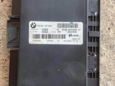 Calculator modul lumini 6135 9204532 01 BMW Seria 3 E90 LCI