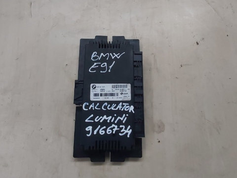 Calculator Modul Lumini cod 9166711 BMW Seria 3 E90 / E91 (2004-2011)