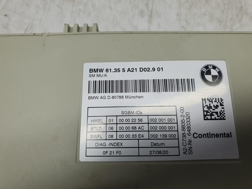 Calculator modul lumini d-80788 BMW Seri