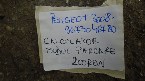 Calculator modul parcare peugeot 3008 co