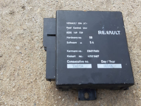 Calculator/modul pompa hidraulica decapotare Renault Megane 2 cabrio