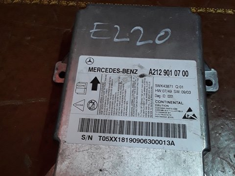 Calculator modul senzor airbag Mercedes w212 2010 2.2 diesel