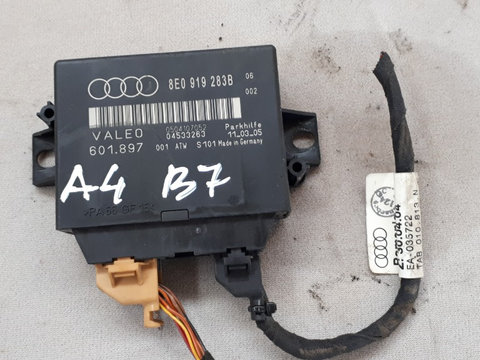 Calculator / Modul Senzori Parcare Audi A4 B7 ( 2004 - 2008 ) 8E919283B